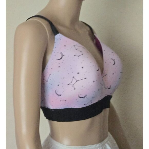 PINK Victoria's Secret Bra Wear Everywhere Wireless Lightly Lined size 36DD - Picture 3 of 8